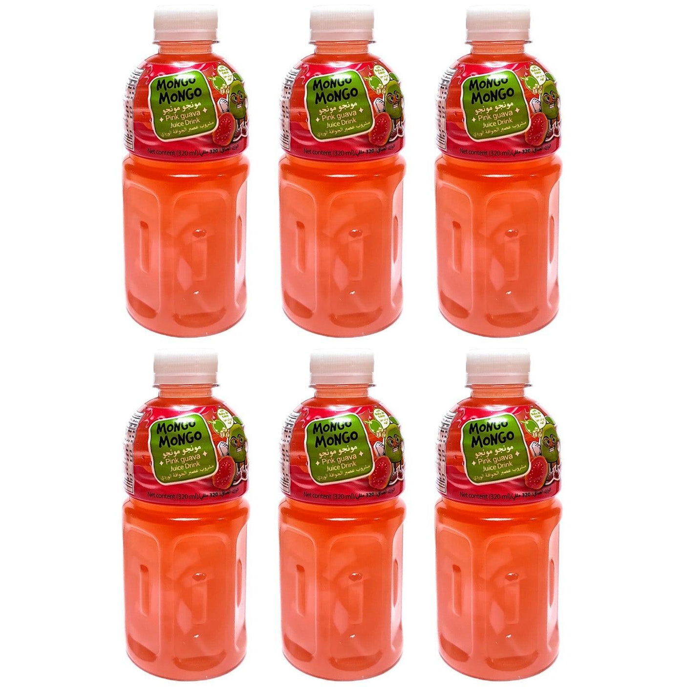 Mongo Mongo Pink Guava Juice Drink - 320ml (5+1) Offer - Pinoyhyper