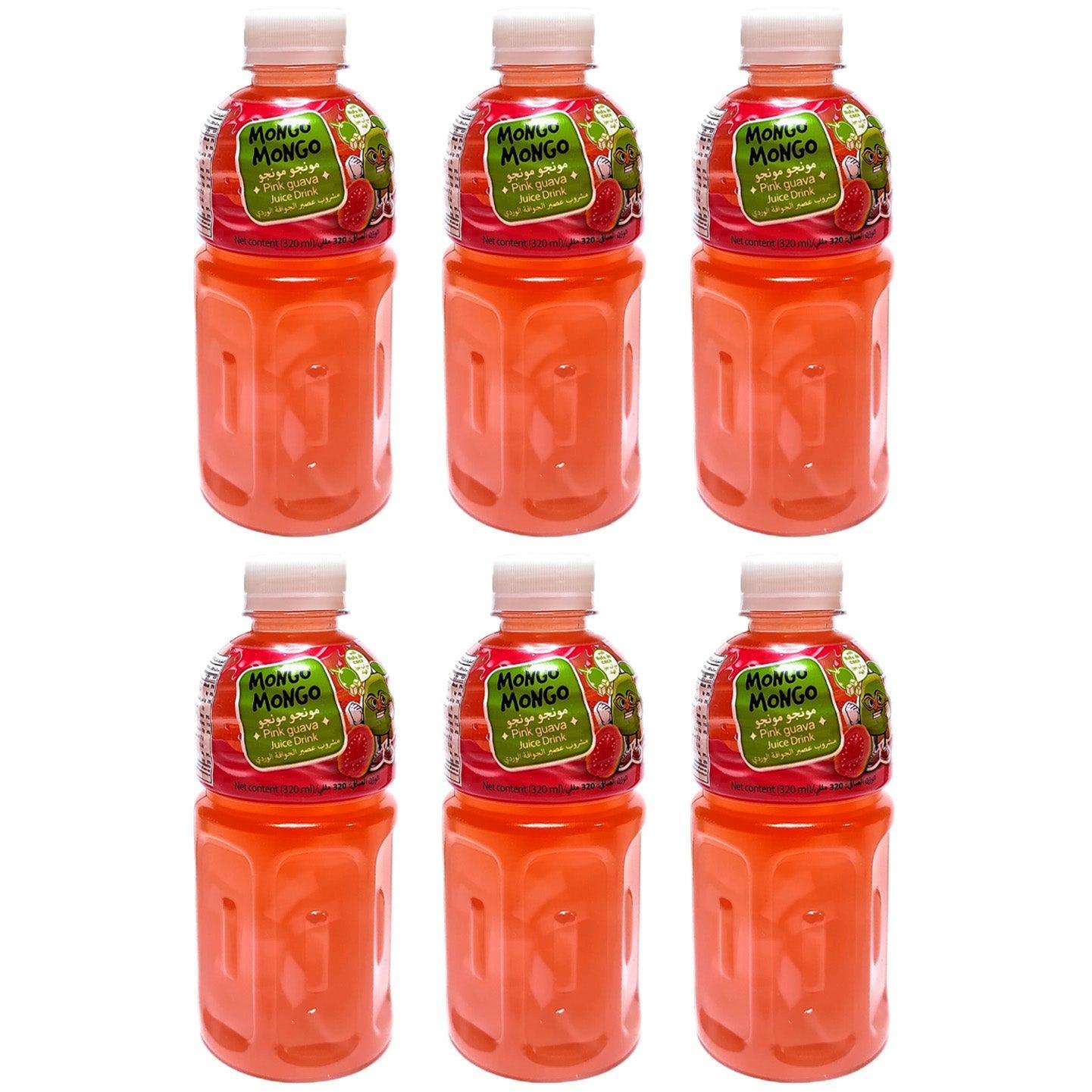 Mongo Mongo Pink Guava Juice Drink - 320ml (5+1) Offer - Pinoyhyper