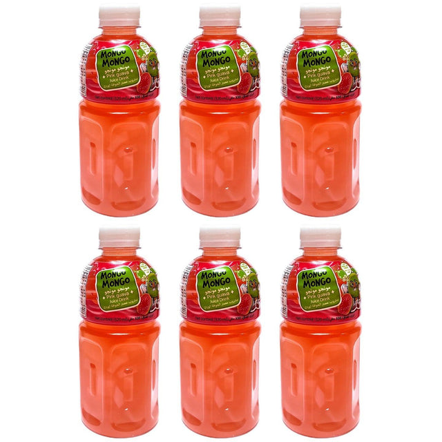 Mongo Mongo Pink Guava Juice Drink - 320ml (5+1) Offer - Pinoyhyper