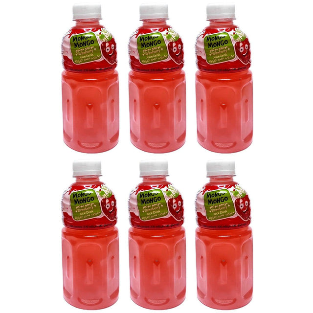 Mongo Mongo Strawberry Juice Drink - 320ml (5+1) Offer - Pinoyhyper