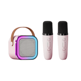 Multifunction Portable Karaoke Speaker (Double Mic) - K12 - Pinoyhyper