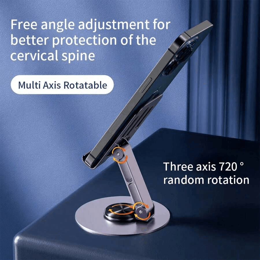 Multifunctional Folding Metal Mobile & Tablet Stand - Pinoyhyper