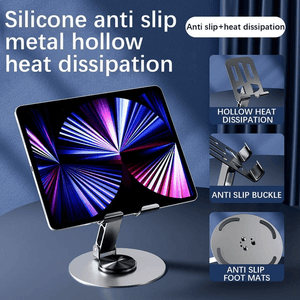 Multifunctional Folding Metal Mobile & Tablet Stand - Pinoyhyper