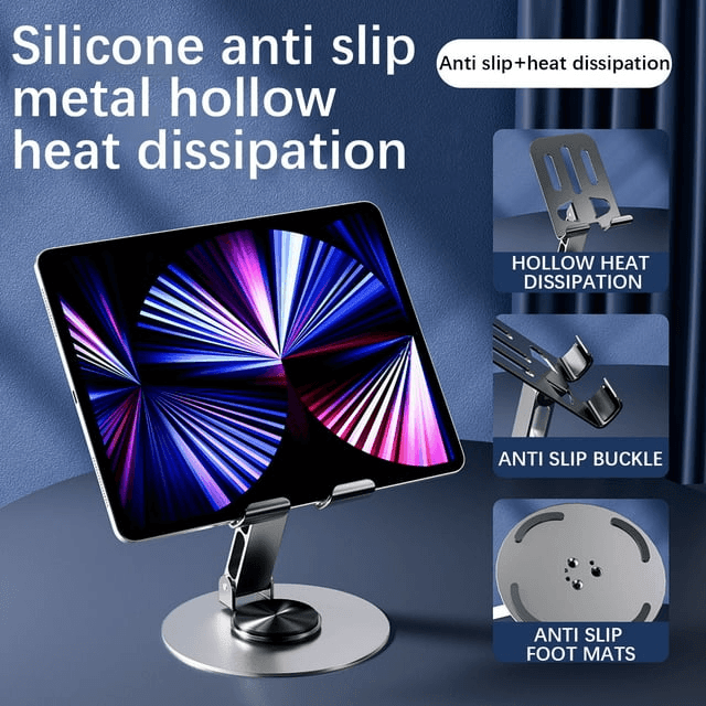 Multifunctional Folding Metal Mobile & Tablet Stand - Pinoyhyper