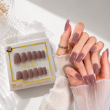 Pink Key High-End Wearable Nail Art - PK24164 (12 Pcs)