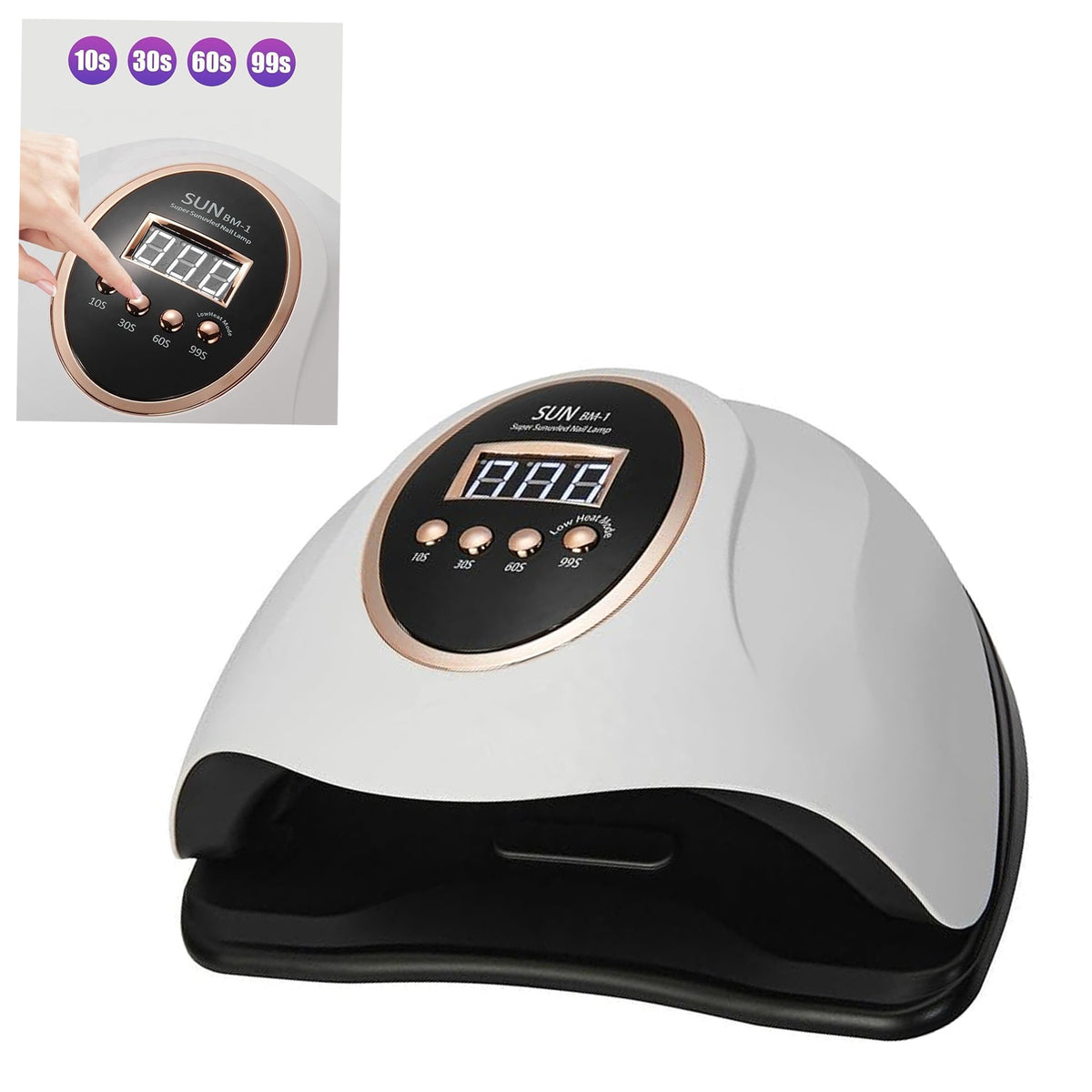 LED/UV Nail Lamp with Digital Display SUN BM-1