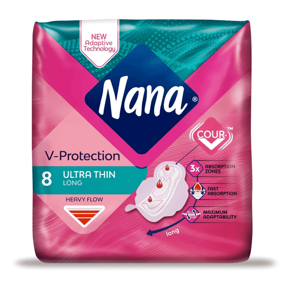 Nana Goodnight Ultra Thin Large Sanitary Pads With Wings - 8 Pads - Pinoyhyper