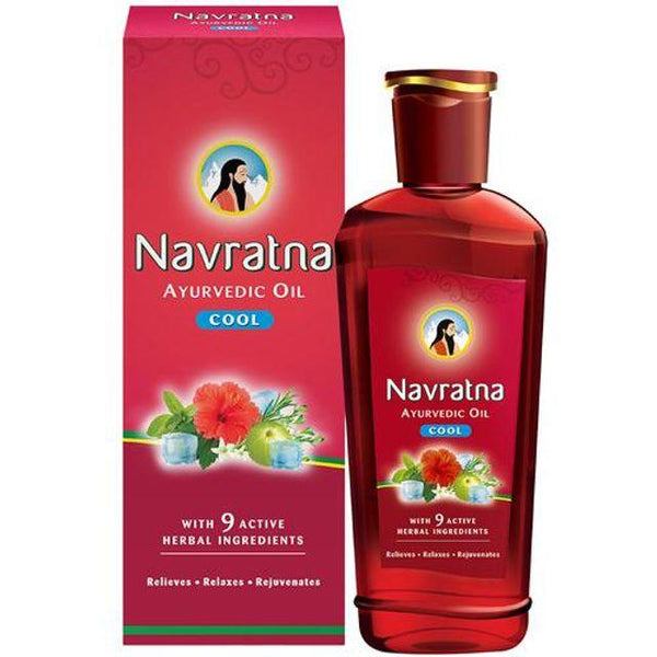 Navratna Ayurvedic Cool Hair oil 200ml - Pinoyhyper