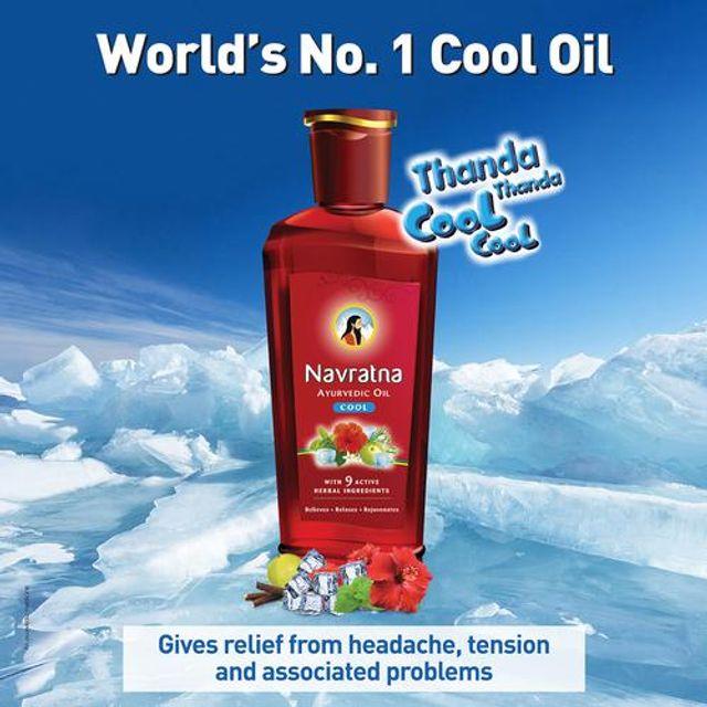 Navratna Ayurvedic Cool Hair oil 200ml - Pinoyhyper
