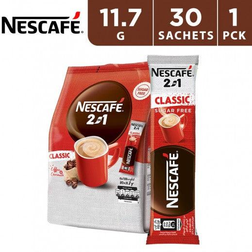 Nescafe 2 In 1 Sugar Free 30 pcs - Pinoyhyper