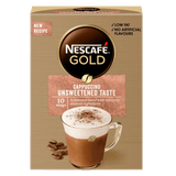 Nescafe Gold Cappuccino Unsweetened Taste Coffee 10 x 14.2 g - Pinoyhyper
