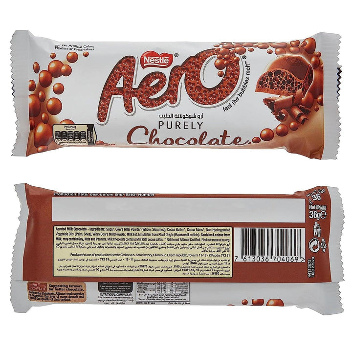 Nestle Aero Purely Chocolate 36g - Pinoyhyper