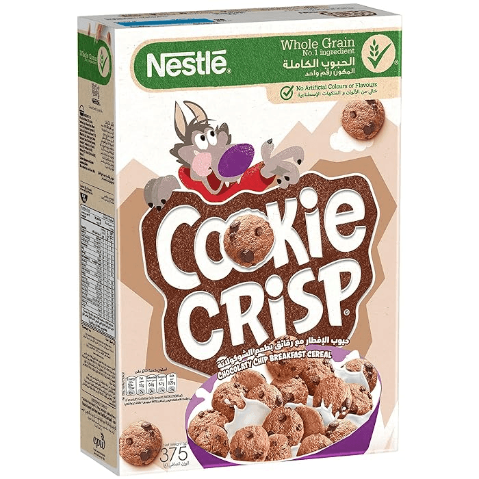 Nestle Cookie Crisp Chocolate Chip Breakfast Cereal - 375g - Pinoyhyper