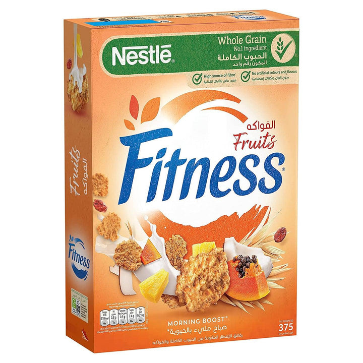 Nestle Fitness Fruits Morning Breakfast Cereal - 375g - Pinoyhyper