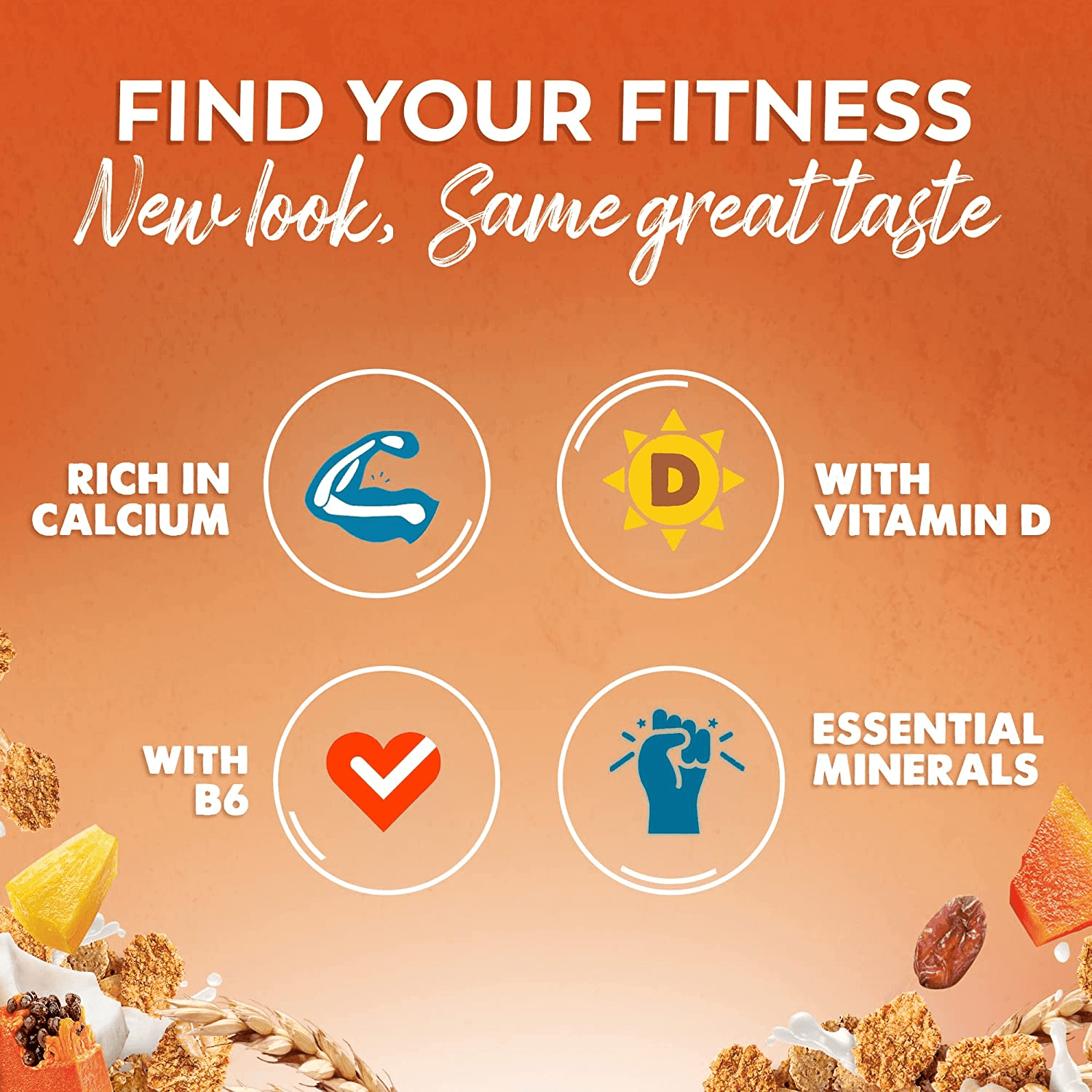 Nestle Fitness Fruits Morning Breakfast Cereal - 375g - Pinoyhyper