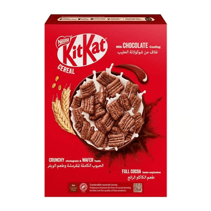 Nestle Kitkat Milk Chocolate Coating Cereal - 330g - Pinoyhyper
