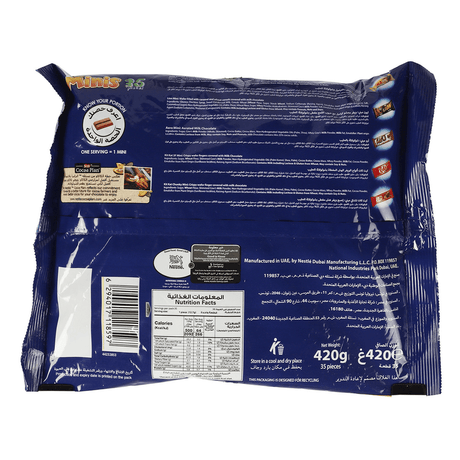 Nestle Mini Mix Chocolate 35 Pieces - 420g (Value Pack) - Pinoyhyper