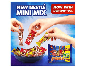 Nestle Mini Mix Chocolate 35 Pieces - 420g (Value Pack) - Pinoyhyper