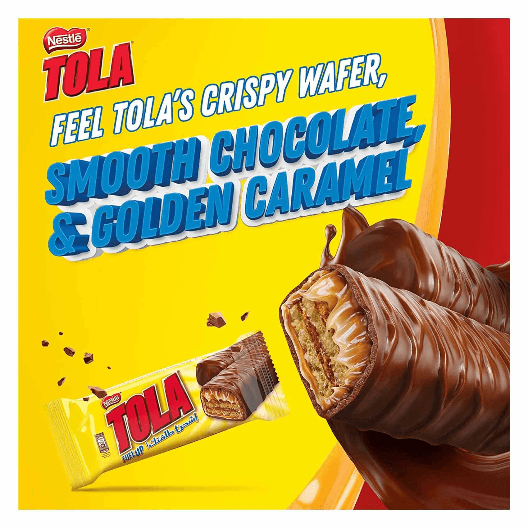 Nestle Tola Caramel Chocolate Wafer - 31g - Pinoyhyper