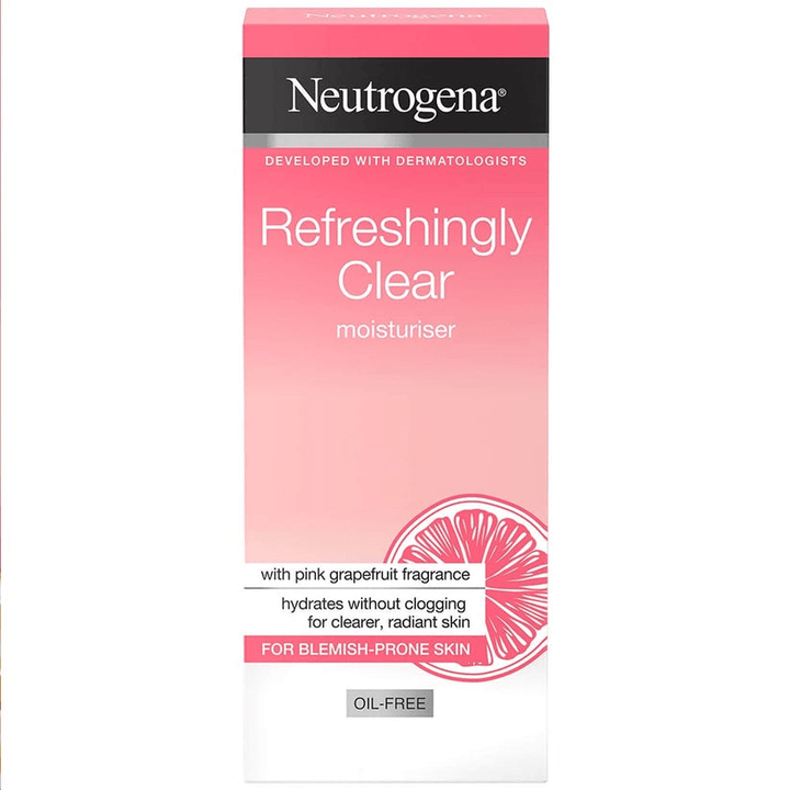 Neutrogena Refreshingly Clear Moisturiser Oil Free - 50ml (Original) - Pinoyhyper