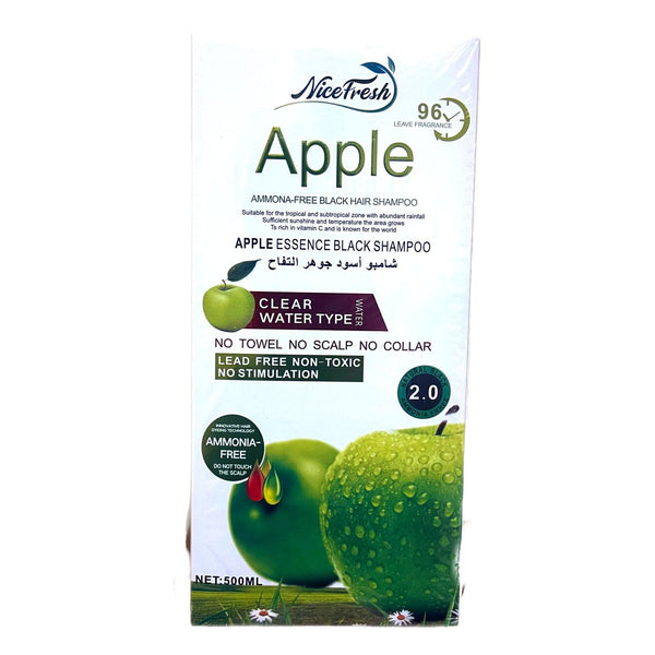 Nice Fresh Apple Essence Black Shampoo (2.0) - 500ml - Pinoyhyper