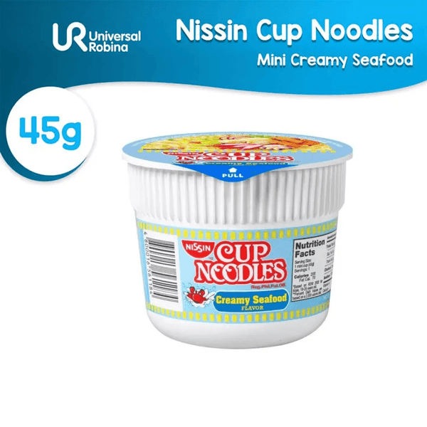 Nissin Cup Noodles Creamy Seafood 45g - Pinoyhyper