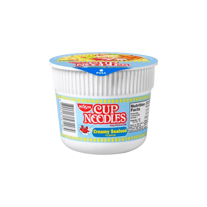 Nissin Cup Noodles Creamy Seafood 45g - Pinoyhyper