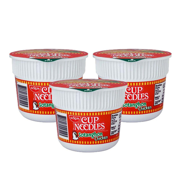 Nissin Cup Noodles Sotanghon Chicken Flavor - 3Pcs × 40g (Offer) - Pinoyhyper