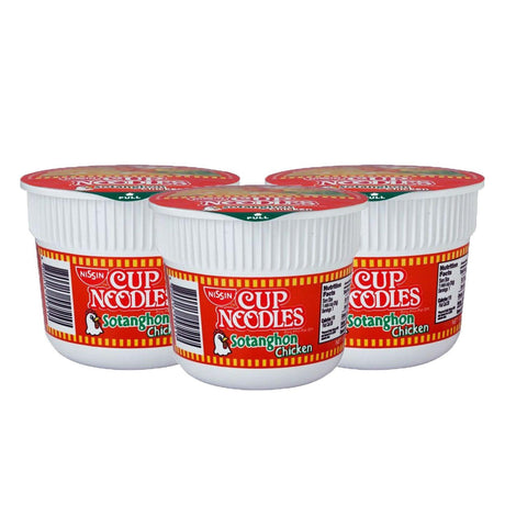 Nissin Cup Noodles Sotanghon Chicken Flavor - 3Pcs × 40g (Offer) - Pinoyhyper