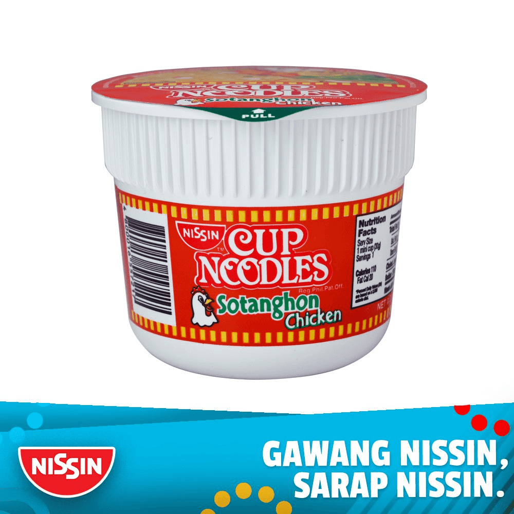 Nissin Cup Noodles Sotanghon Chicken Flavor - 40g - Pinoyhyper