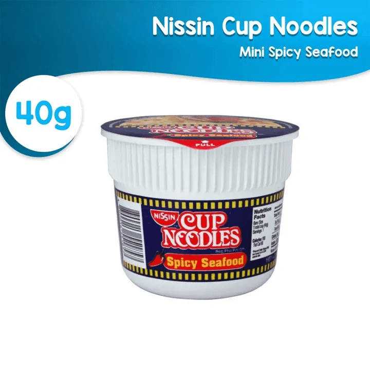 Nissin Cup Noodles Spicy Sea Food - 40g - Pinoyhyper