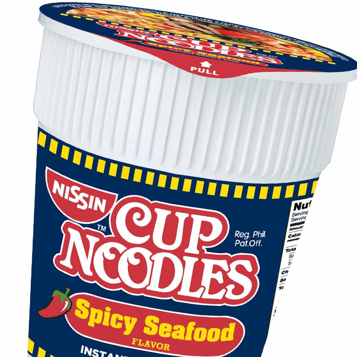 Nissin Cup Noodles Spicy Seafood 60g - Pinoyhyper