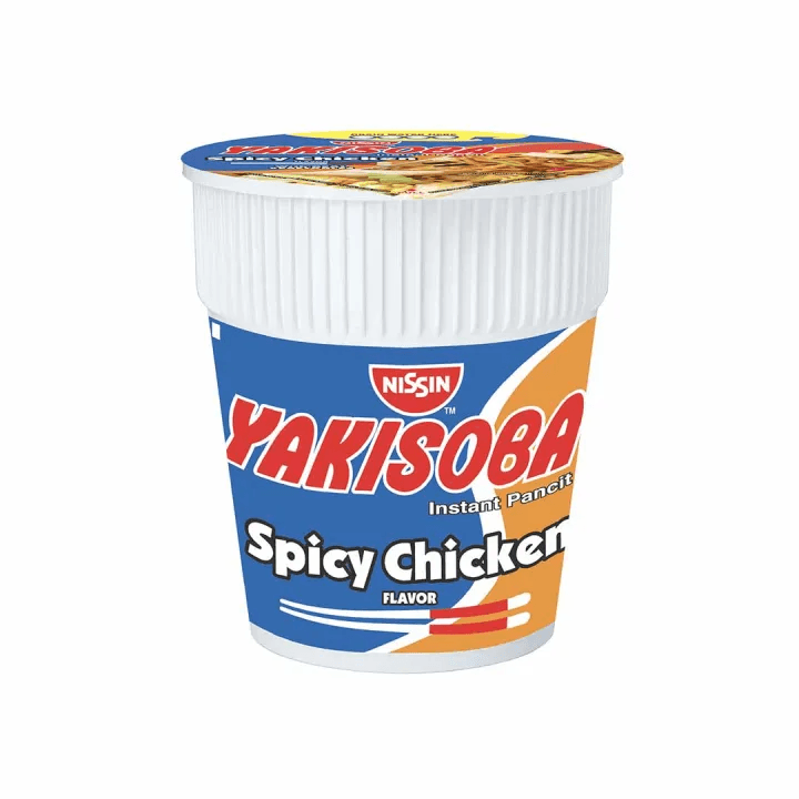 Nissin Cup Yakisoba Spicy Chicken 77g - Pinoyhyper