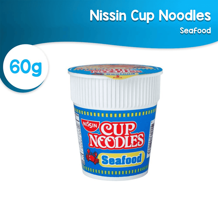 Nissin Seafood Cup Noodles - 60g - Pinoyhyper