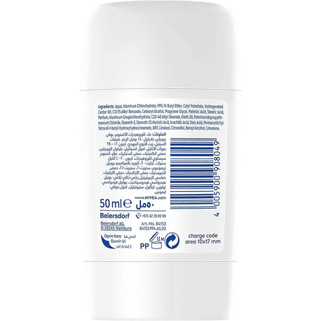 Nivea Black & White Invisible 3 In 1 Antiperspirant Stick – 50ml - Pinoyhyper