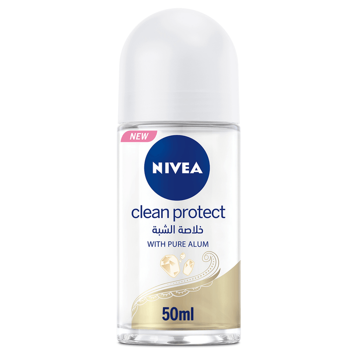 Nivea Clean Protect Anti-Perspirant Deodorant Roll-On 50ml - Pinoyhyper