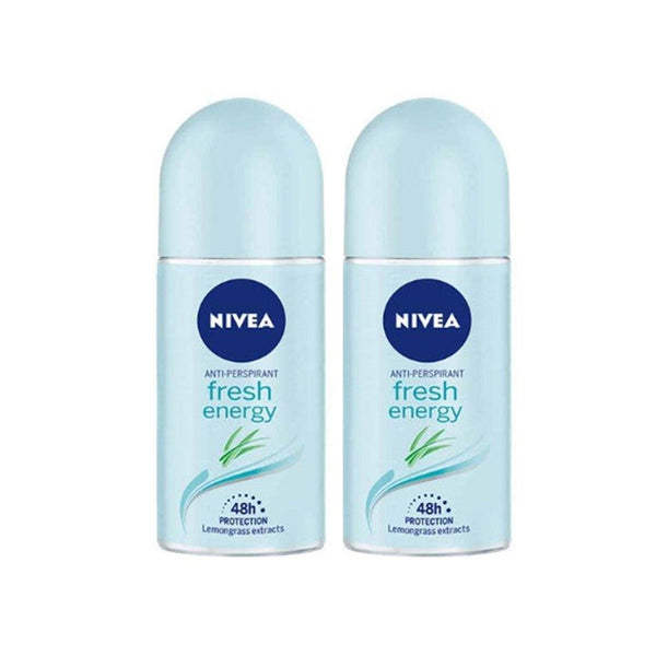 Nivea Energy Fresh Deodorant - 2 × 50ml (Offer) - Pinoyhyper