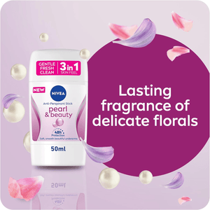 Nivea Pearl & Beauty 3 In 1 Antiperspirant Stick – 50ml - Pinoyhyper