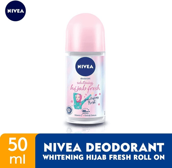 Nivea Roll On Brightening Hijab Fresh - 50ml - Pinoyhyper