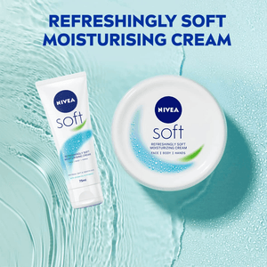 Nivea Soft Moisturizing Cream With Jojoba Oil & Vitamin E - 75ml - Pinoyhyper