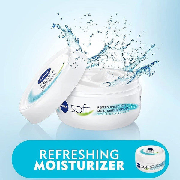 Nivea Soft Refreshing & Moisturizing Cream - 100ml - Pinoyhyper