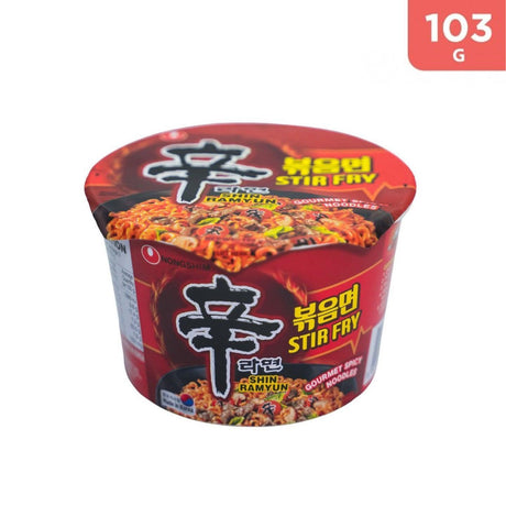 Nongshim Shin Ramyun Stir Fry Spicy Noodles - 103g - Pinoyhyper