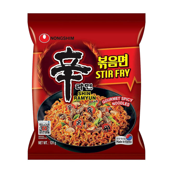 Nongshim Shin Ramyun Stir Fry Spicy Noodles - 131g - Pinoyhyper