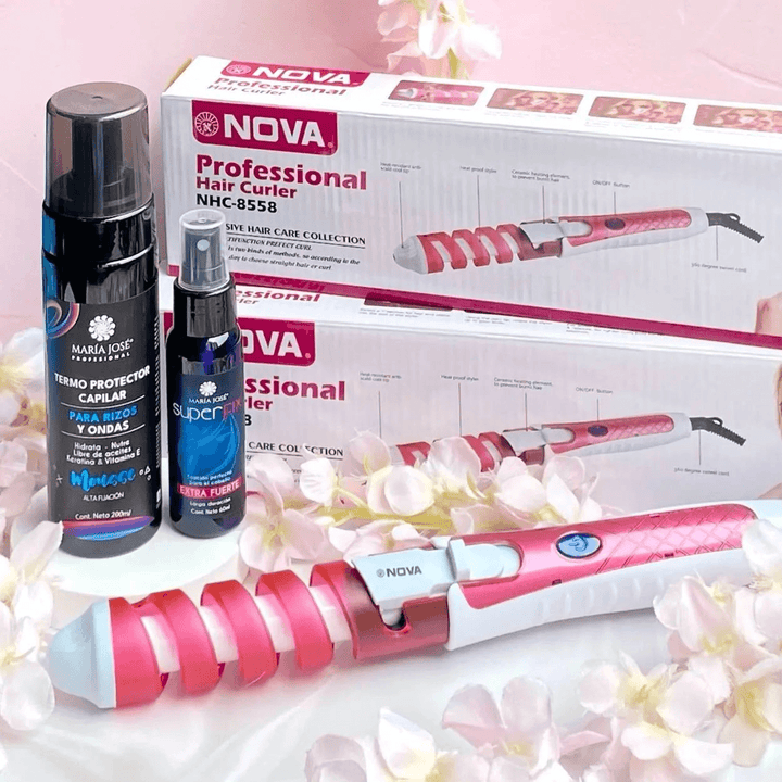 Nova 2 in 1 Professional Hair Curler NHC-8558 - Pinoyhyper