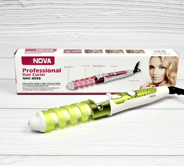 Nova 2 in 1 Professional Hair Curler NHC-8558 - Pinoyhyper