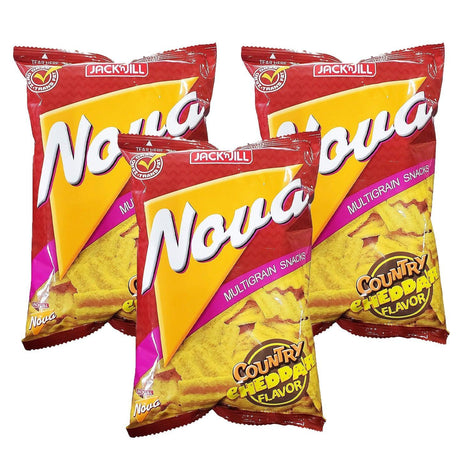 Nova Country Cheddar Jack n Jill - 3Pcs × 78g (Offer) - Pinoyhyper
