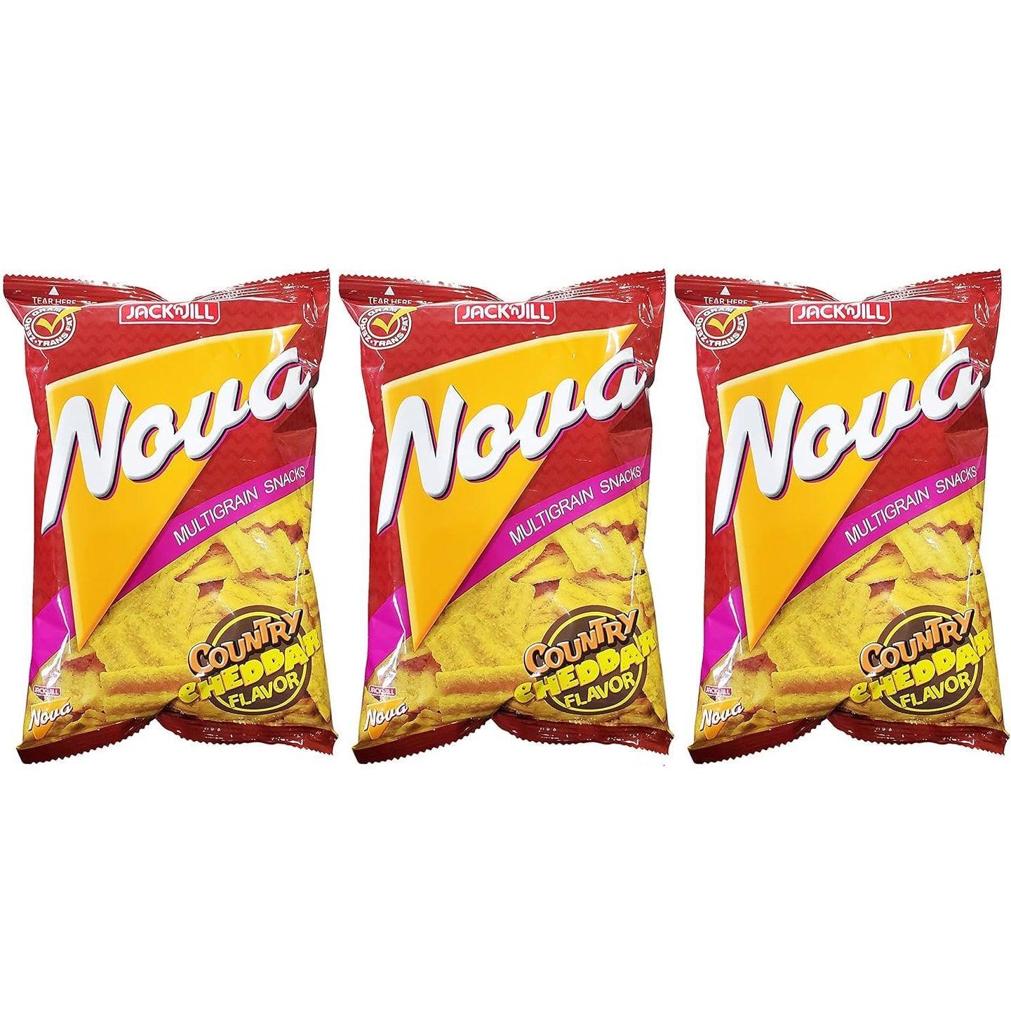 Nova Country Cheddar Jack n Jill - 3Pcs × 78g (Offer) - Pinoyhyper