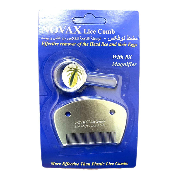 Novax Lice Comb Metal - Pinoyhyper