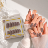 Pink Key High-End Wearable Nail Art - PK24164 (12 Pcs)