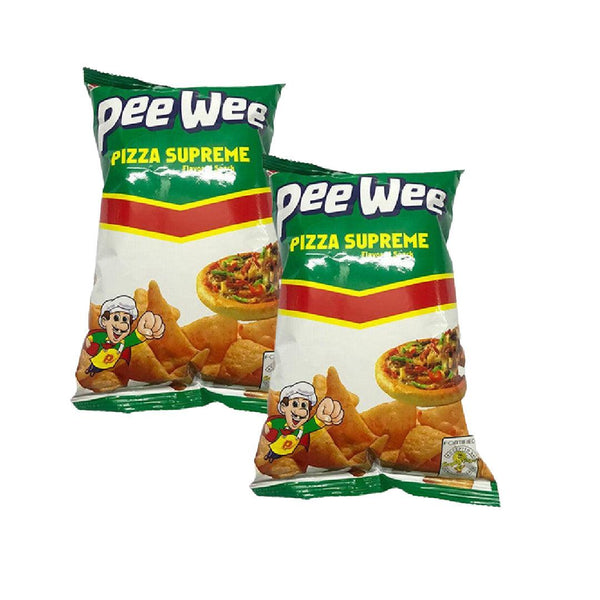 Nutri-Snack Pee Wee Pizza Supreme Flavored Snack 60gm x 2 Pcs (Offer) - Pinoyhyper